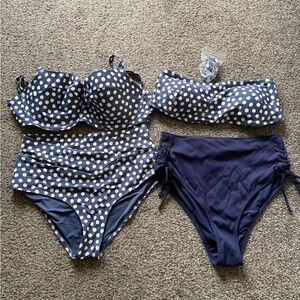 Aerie bikini lot NWOT size large/36DD